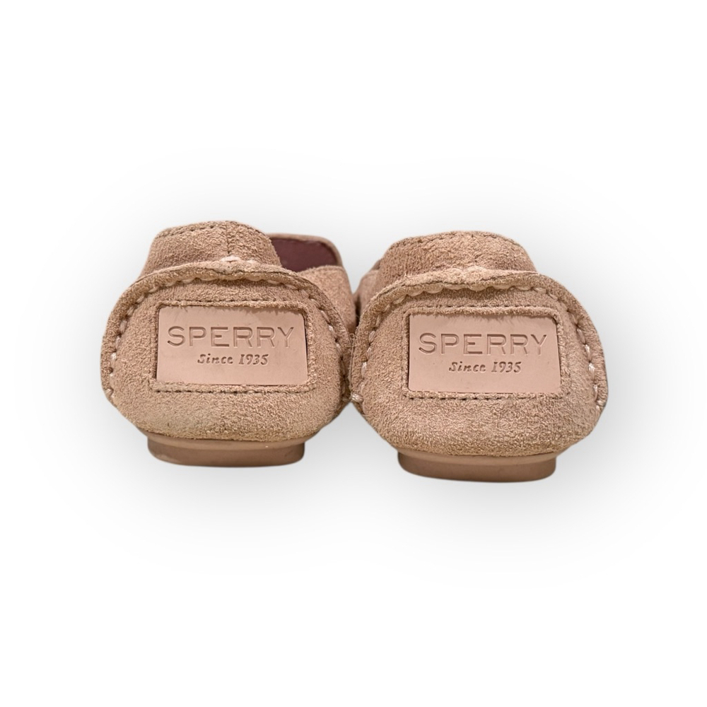 Sperry Women’s Suede Driving Loafers Flats Moccasins Light Pink Size 5.5​ - Picture 6 of 11